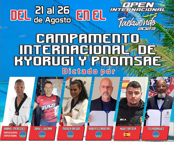 Tiger Taekwondo Academy Cu Evento Mundial Na Aruba