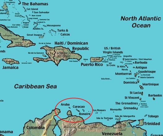 Map Caribe