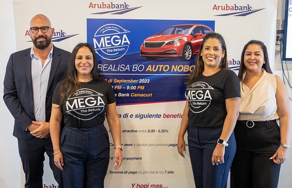 Aruba Bank Mega Car Sales Event – The Return 3