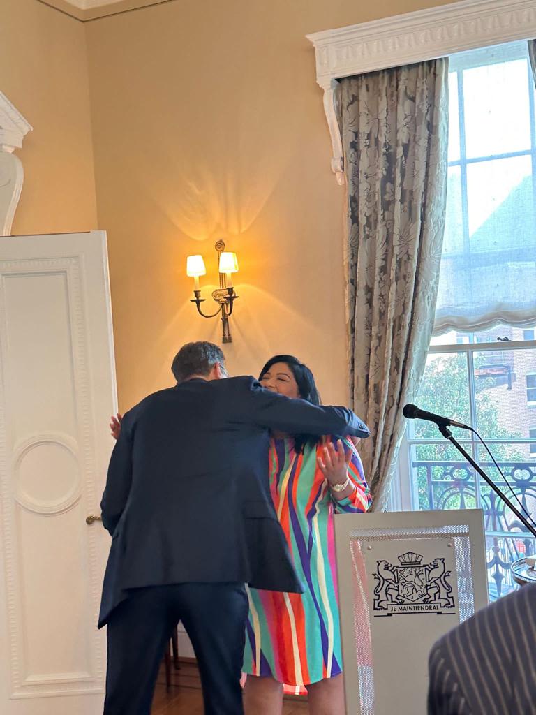 Minister Maduro Ta Gradici Embahador Pa Reino Hulandes Na Washington Dc Pa Su Atencion Pa Aruba 161 Minfic Embahador Reino Hulandes Na Washington Dc 03