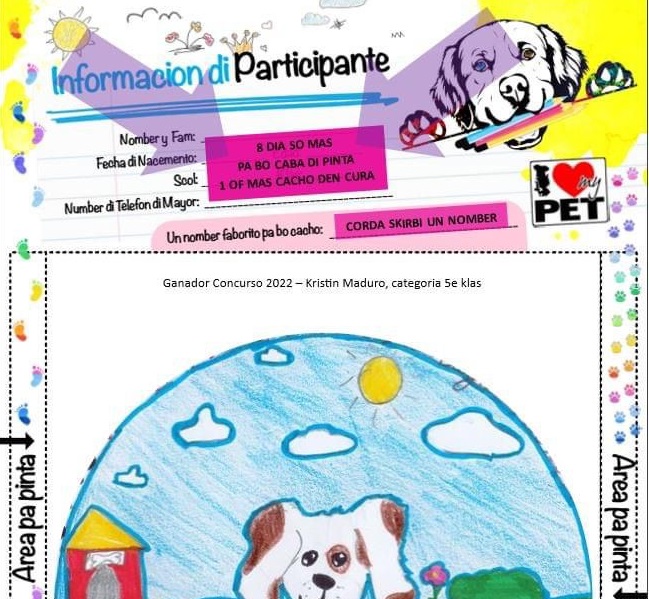 Falta 1 Siman Mas Pa Por Participa Den E Concurso Di Pintamento Cacho Den Cura