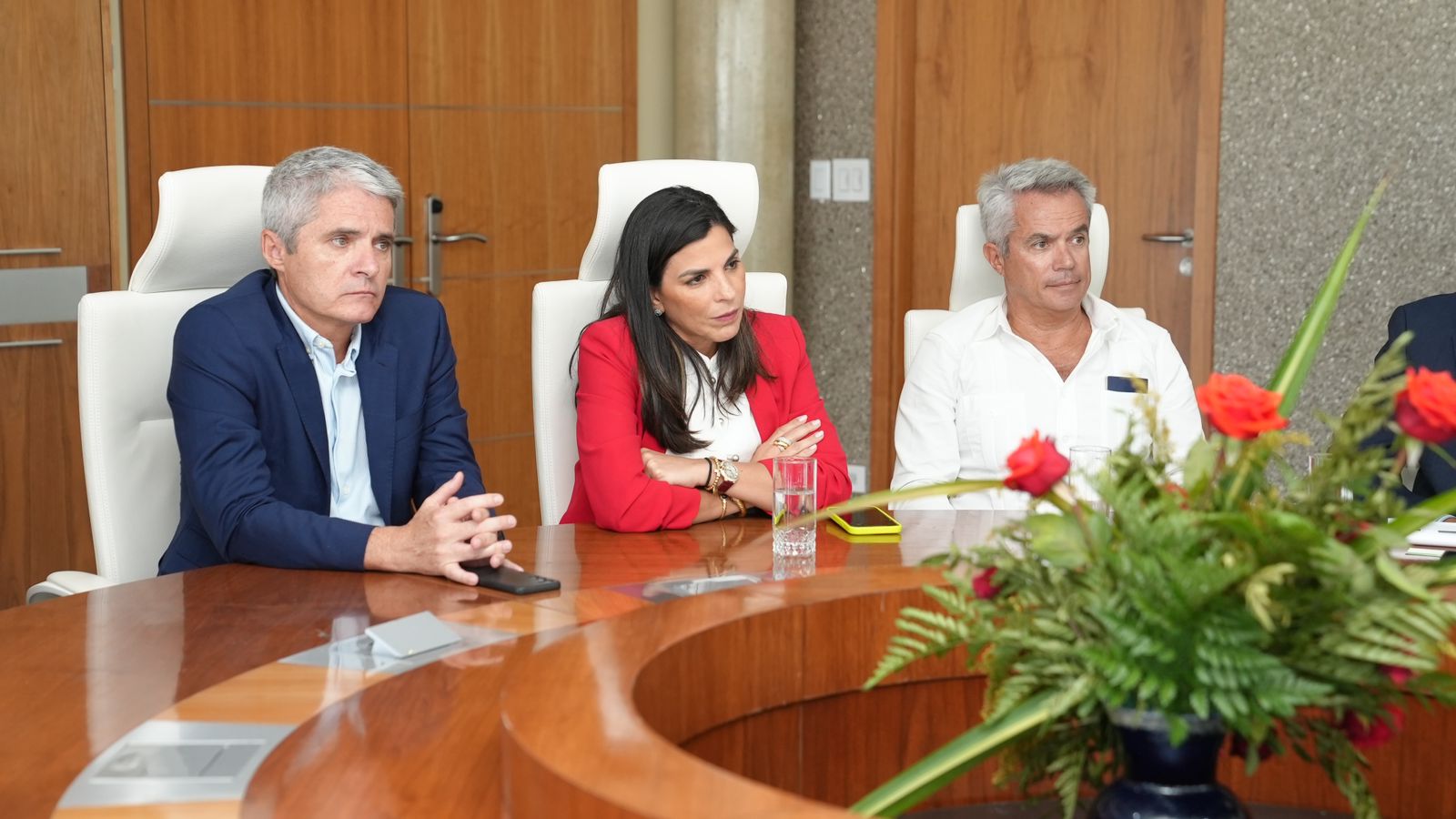 Reunion Entre Gobierno Di Aruba Y Inversionista Y Desaroyadonan Di Secrets Baby Beach Aruba Tabata Uno Positivo.4