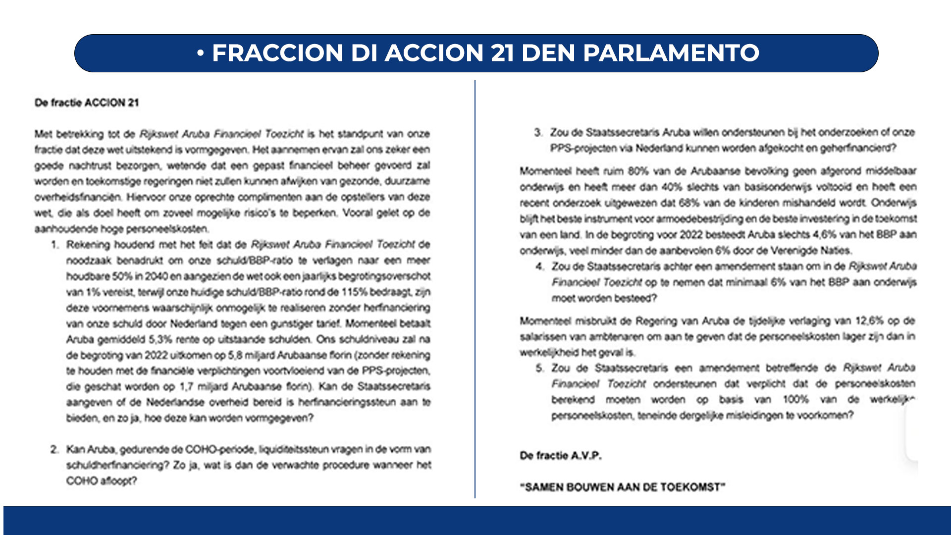 Gobierno Di Aruba Ta Sigui Negocia Riba E Direccion Hibrido 162 Eng The Government Of Aruba Continues Negotiations On The Hybrid Direction 2