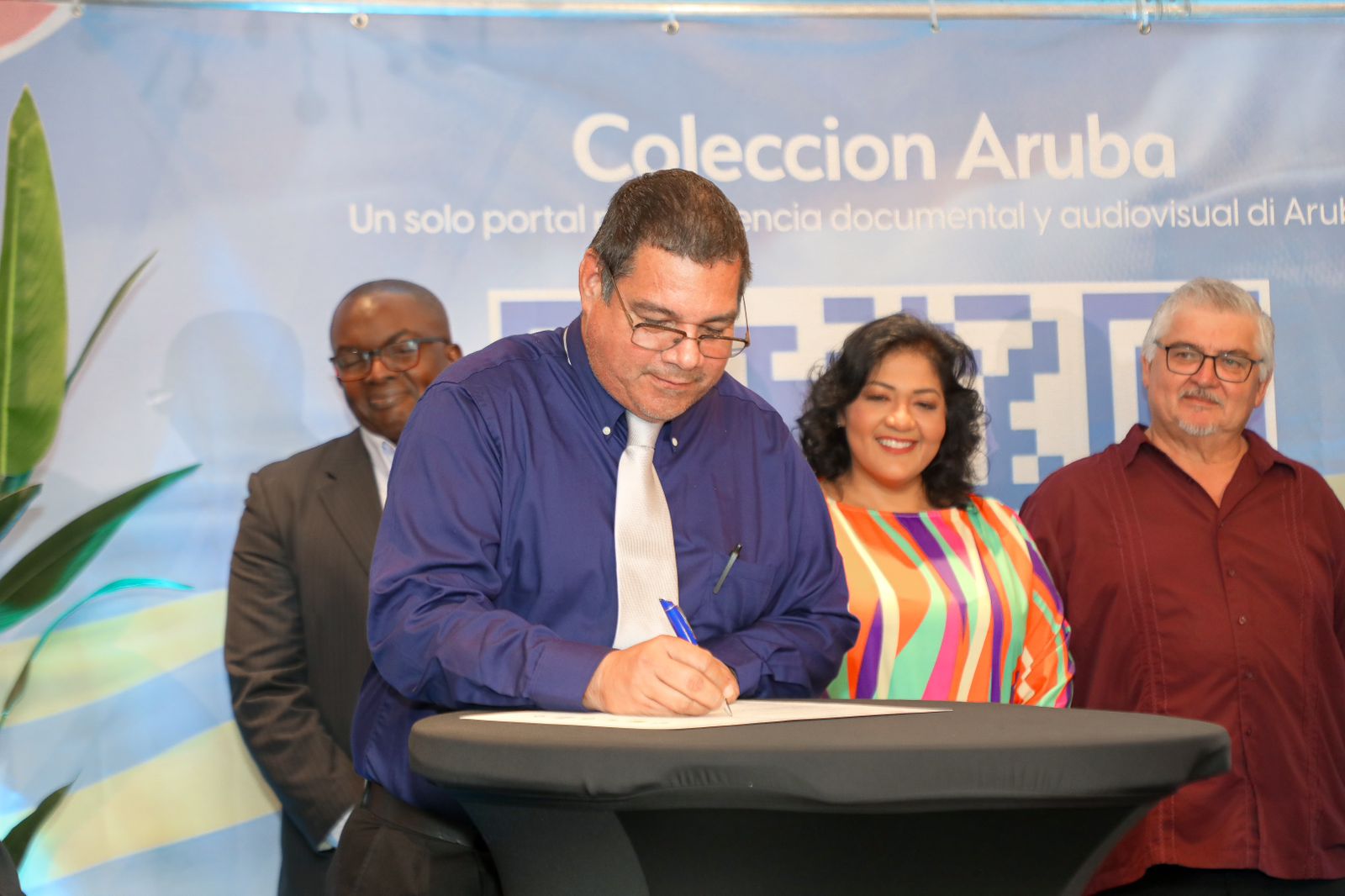 Minister Maduro Di Cultura Ta Informa: Diferente Instancia Ta Colabora Pa Haci E Plataforma Digital Coleccion Aruba Posibel 161 Lansamento Coleccion 03
