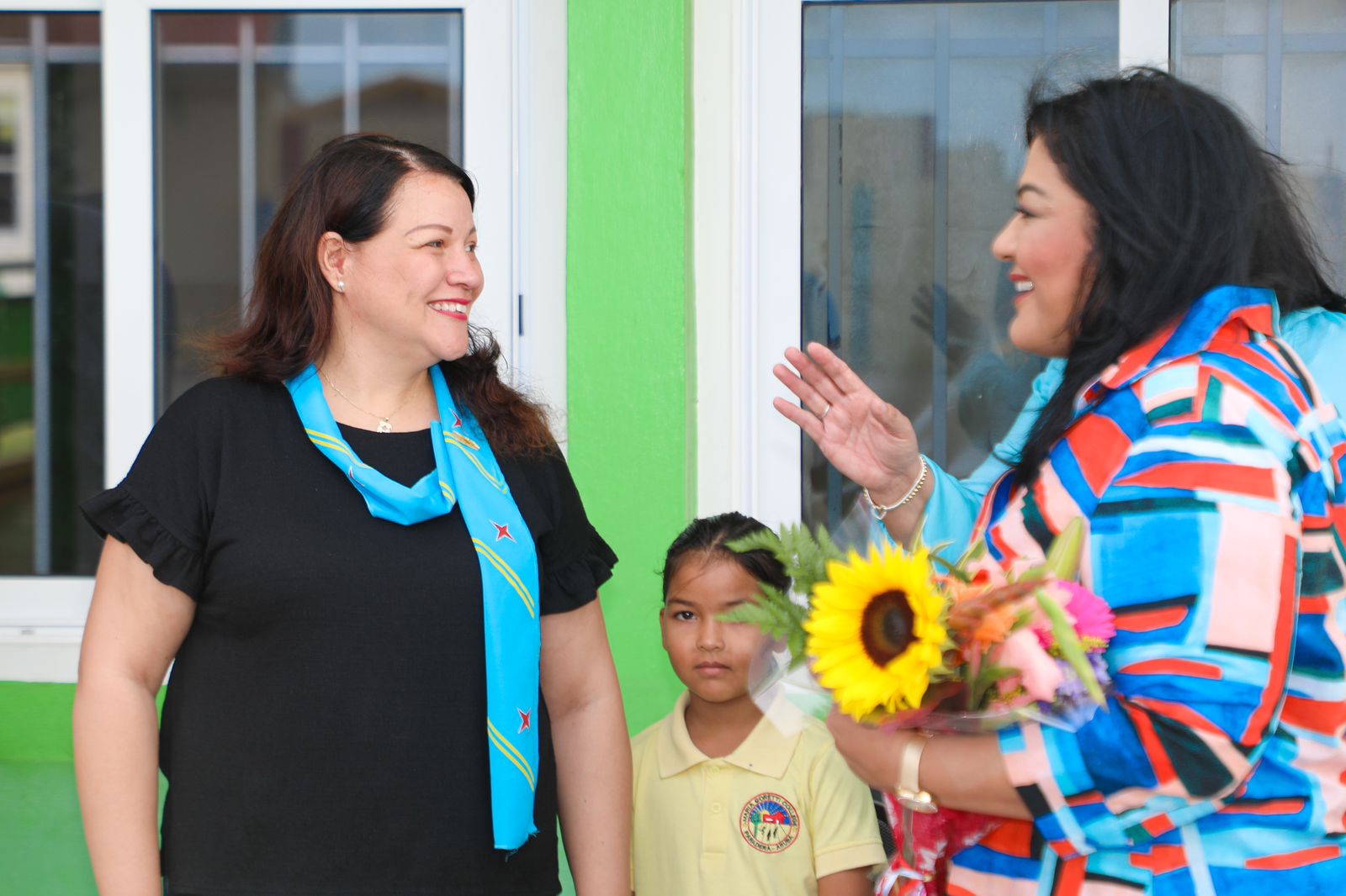 En Conexion Cu Dia Di Betico: Minister Maduro A Bishita Maria Goretti College Y Ayo Kleuterschool 173 Minfic A Bishita Maria Goretti College Y Ayo Ks 001