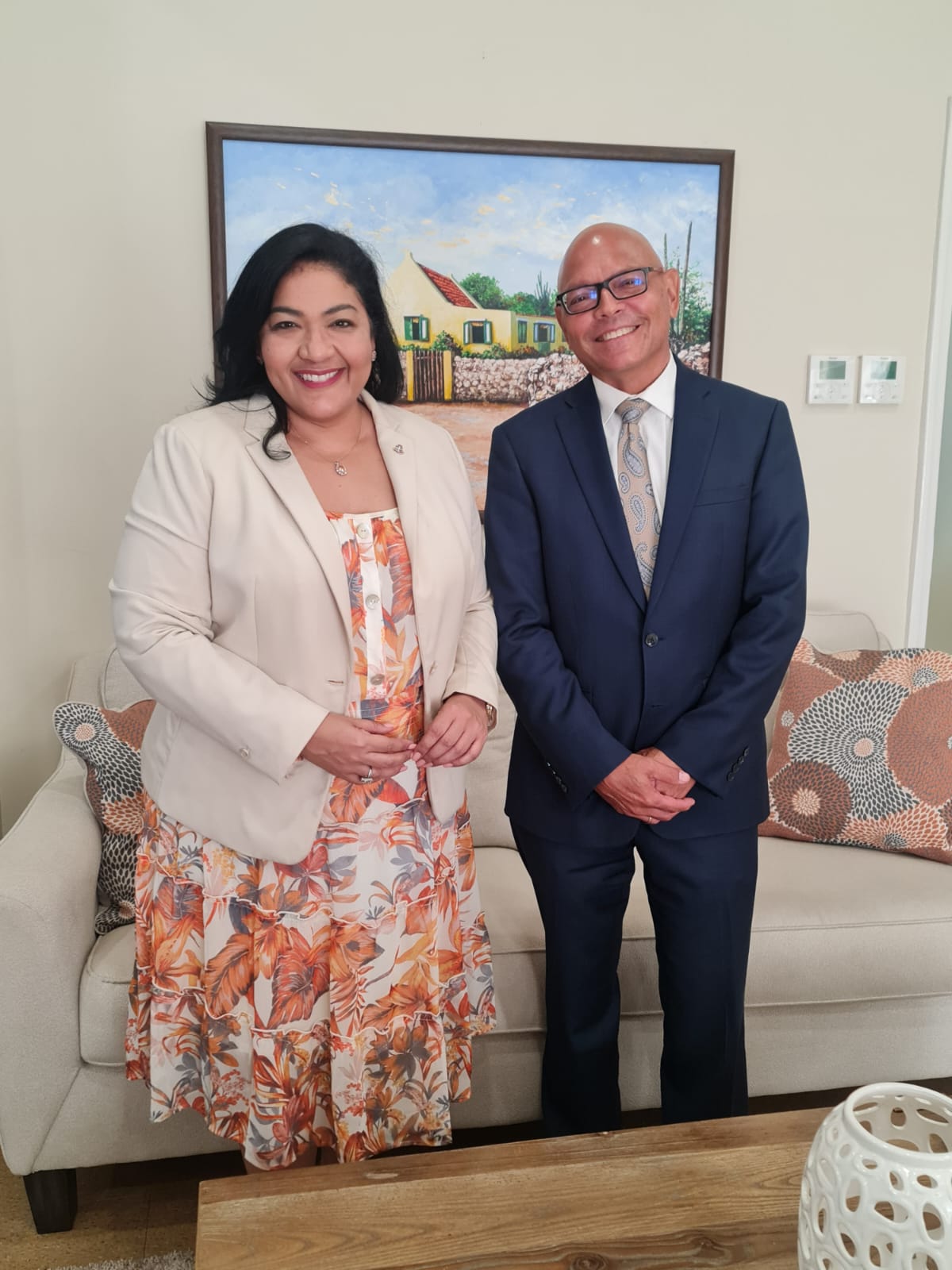 Minister Maduro A Reuni Cu Aruba Su Representantenan Na Washinghton Y Na Hulanda 160 Reunion Cu Staatsraad Aruba