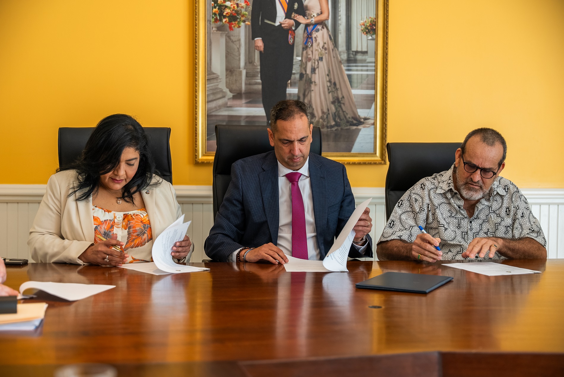 Tpef Ta Financia Un Otro Bunita Proyecto Renobacion Di E Modern Art Gallery Di Museo Arqueologico Nacional Aruba.2