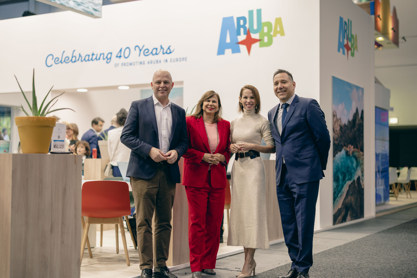 Aruba Fuertemente Representa Durante Feria Prestigioso Turistico Di Itb Berlin 2024 160 Itb Berlin 2024 A.t.a