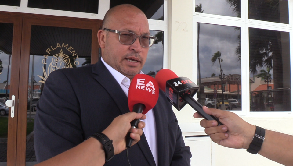 Predidente Di Parlamento Edgar Vrolijk