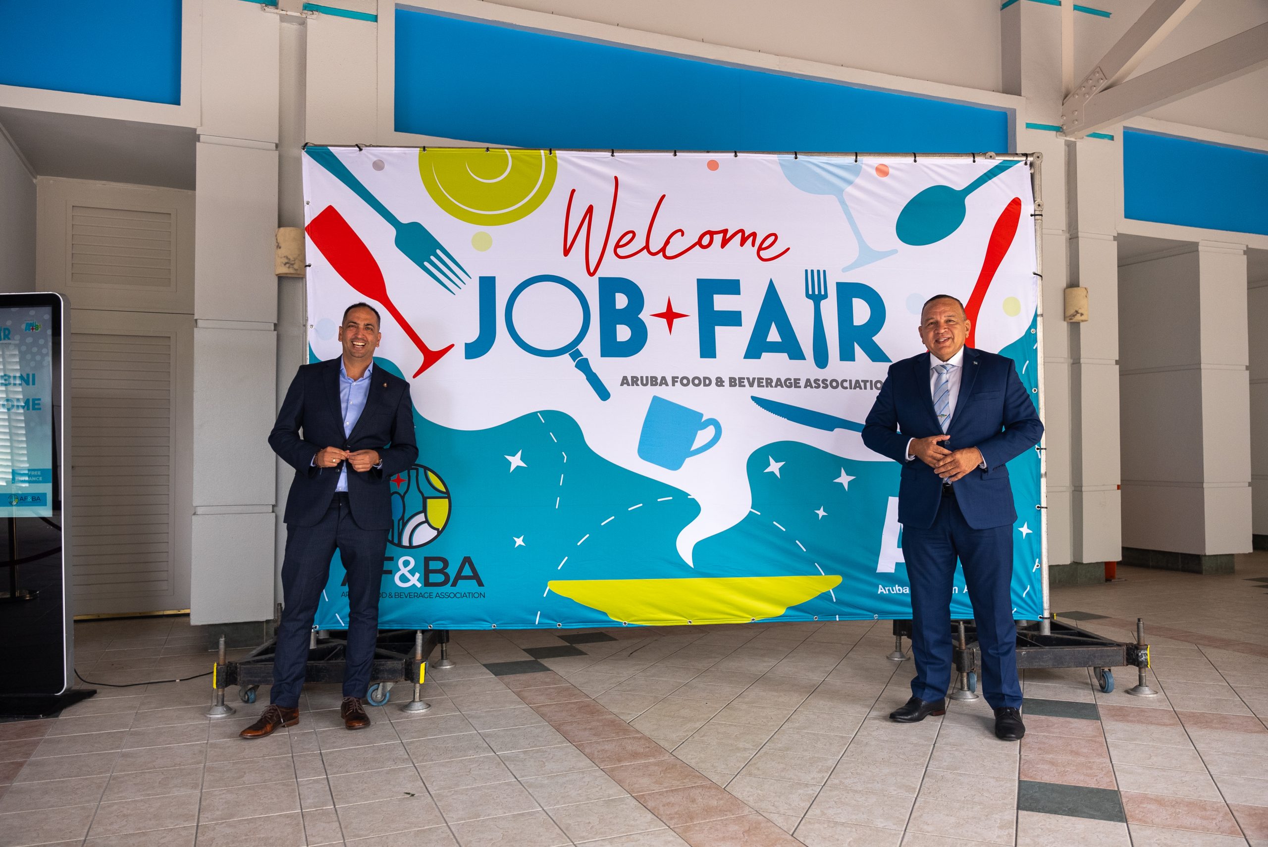 Minister Di Turismo &Amp; Salud Publico A Bishita Job Fair Cu A Tuma Luga Pa Di 3 Aña Consecutivo 160 Pic Job Fair Aruba Food Beverage Association.1 Scaled