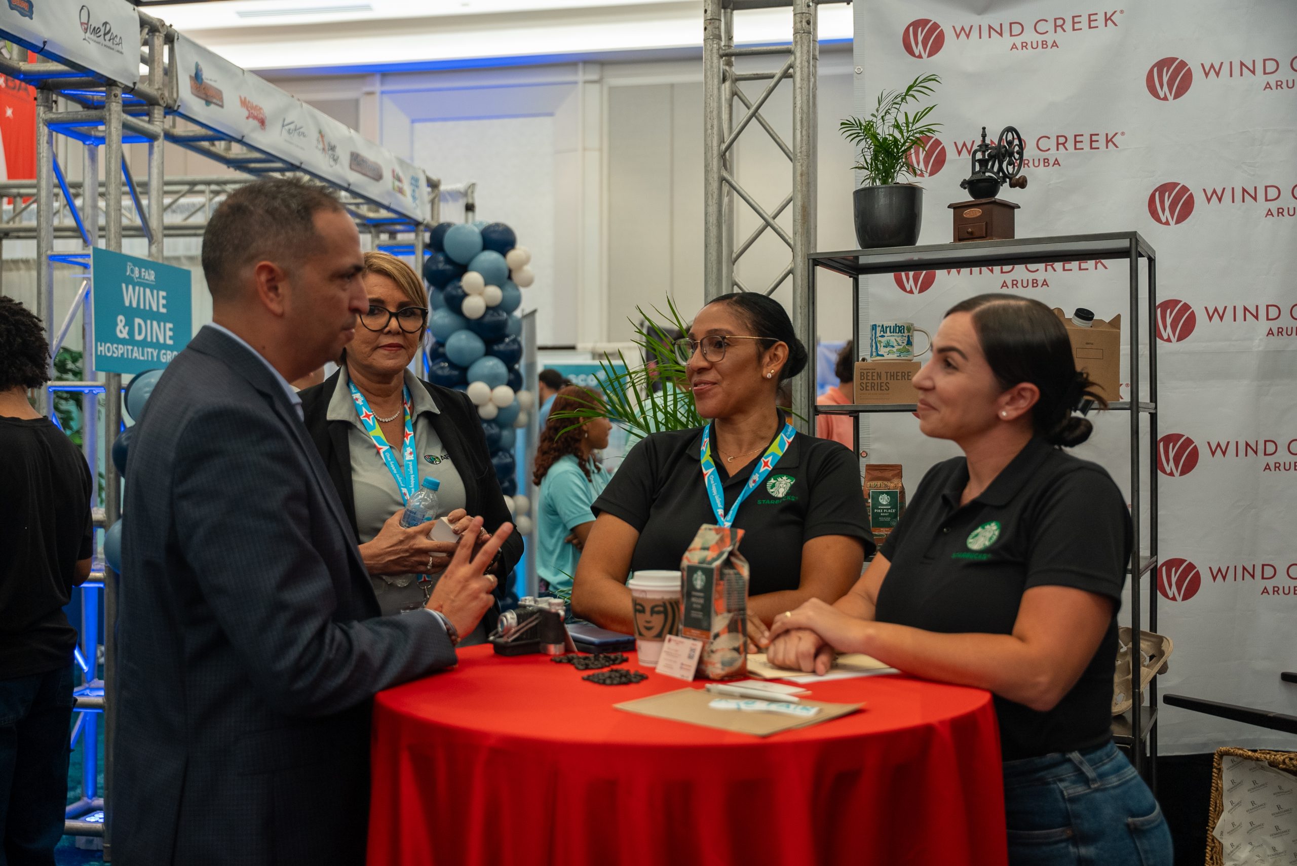Minister Di Turismo &Amp; Salud Publico A Bishita Job Fair Cu A Tuma Luga Pa Di 3 Aña Consecutivo 168 Pic Job Fair Aruba Food Beverage Association.11 Scaled