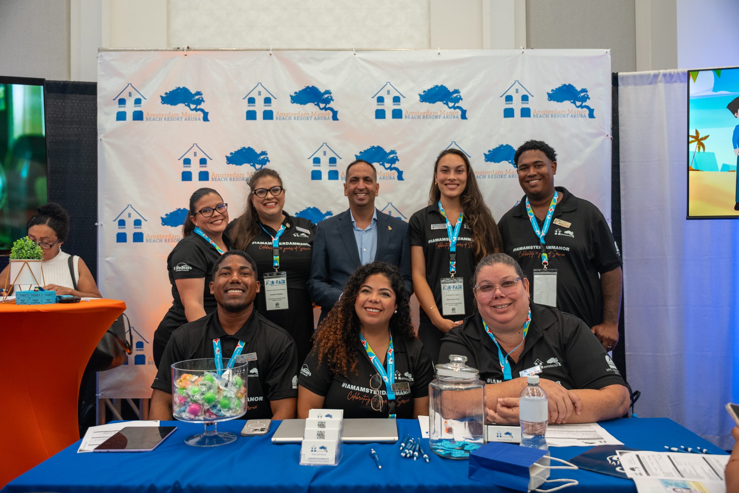 Minister Di Turismo &Amp; Salud Publico A Bishita Job Fair Cu A Tuma Luga Pa Di 3 Aña Consecutivo 164 Pic Job Fair Aruba Food Beverage Association.5 Scaled