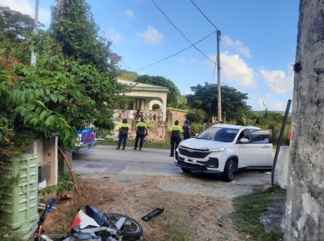 Accidente Di Trafico Na A. E Illidge Road Mount William Hill