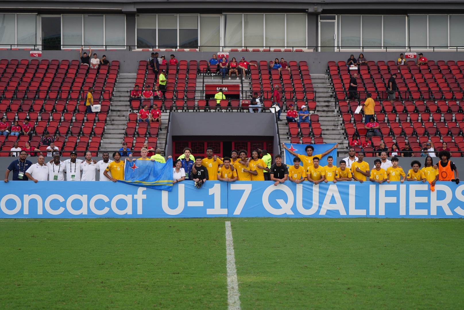 Delegacion U17 Ta Sera Torneo Concacaf Cu Un Victoria Contra Di Grenada Y Ta Termina Na 3 Luga Den Pool G 1 1