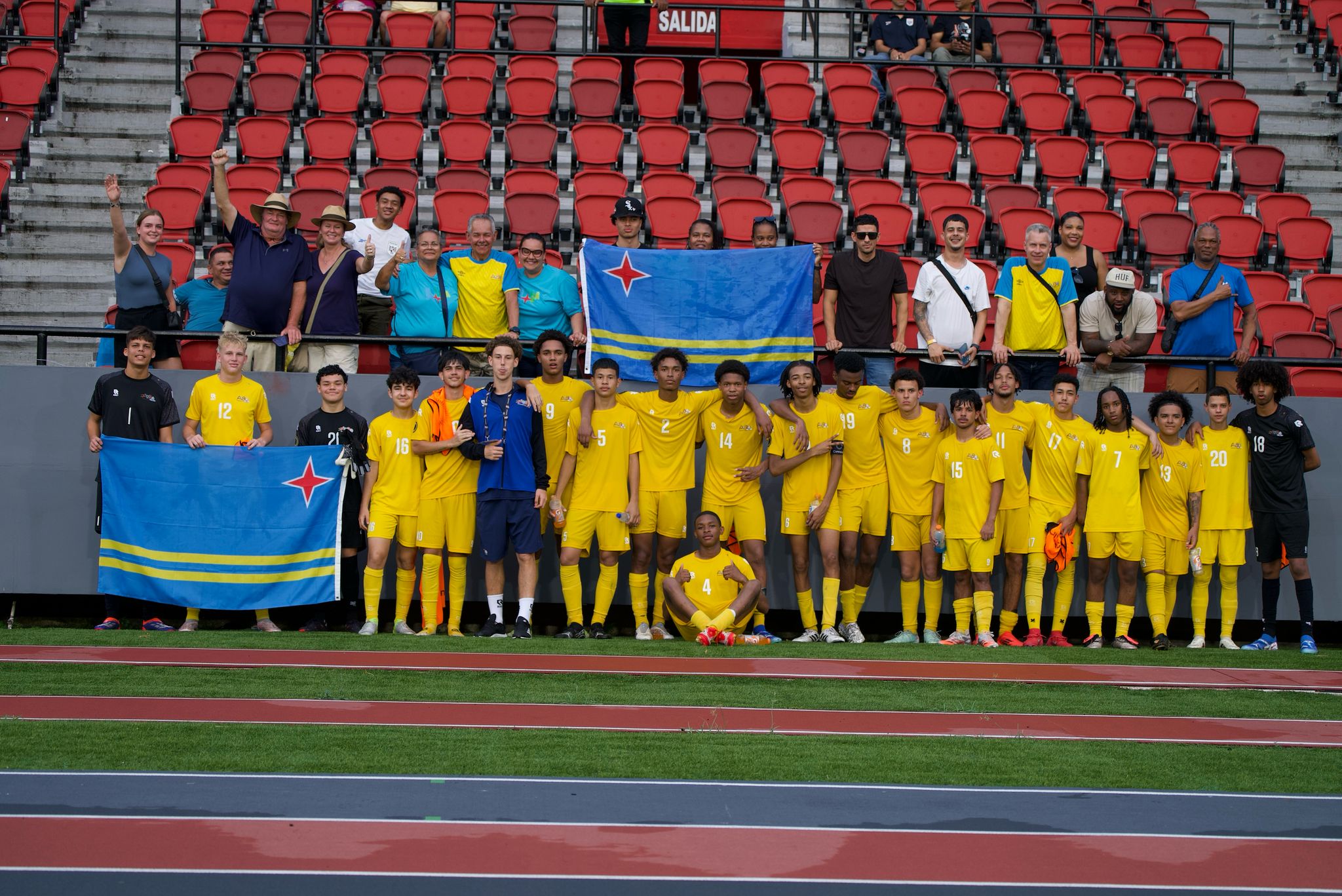 Delegacion U17 Ta Sera Torneo Concacaf Cu Un Victoria Contra Di Grenada Y Ta Termina Na 3 Luga Den Pool G 5 1