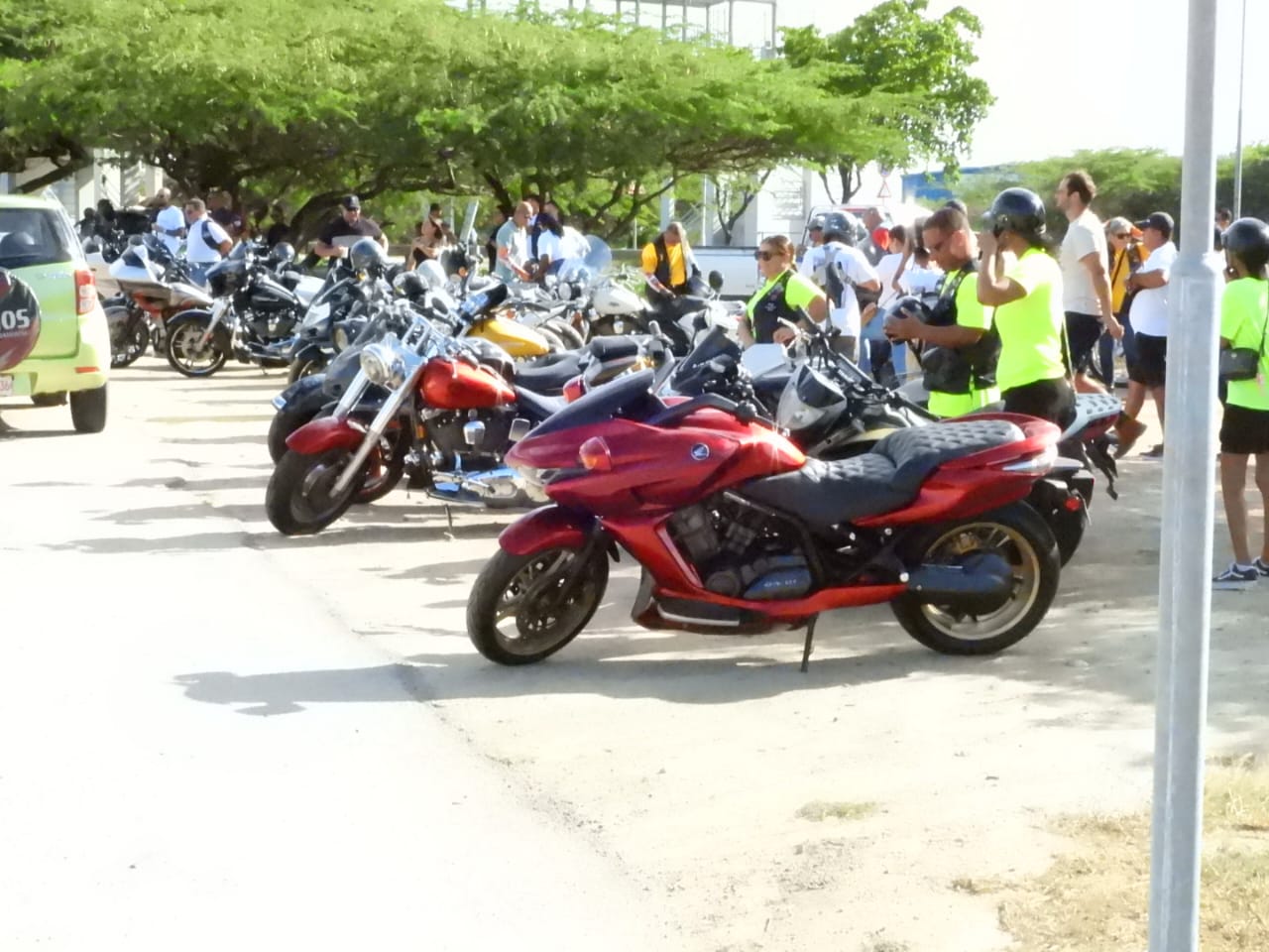 Seroe Biento Boys Motorcycles Club Aruba Cu Un Ride Exitoso Pa A Yuda E Hoben Richeline Busca Su Salud 5