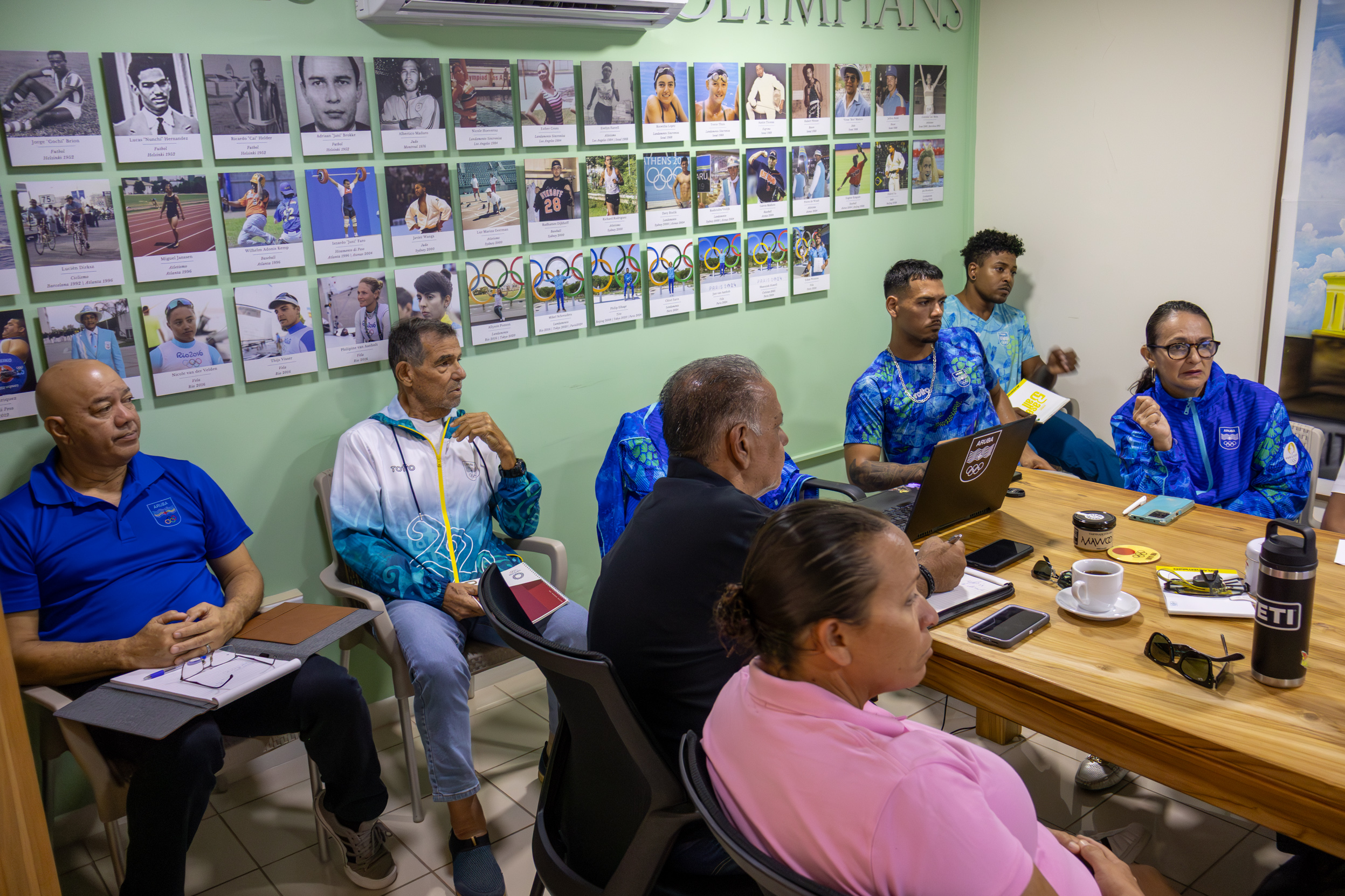 A Reuni Cu Aruba Aquatics Federation Riba Preseleccion Y Plan Di Entrenamento 2