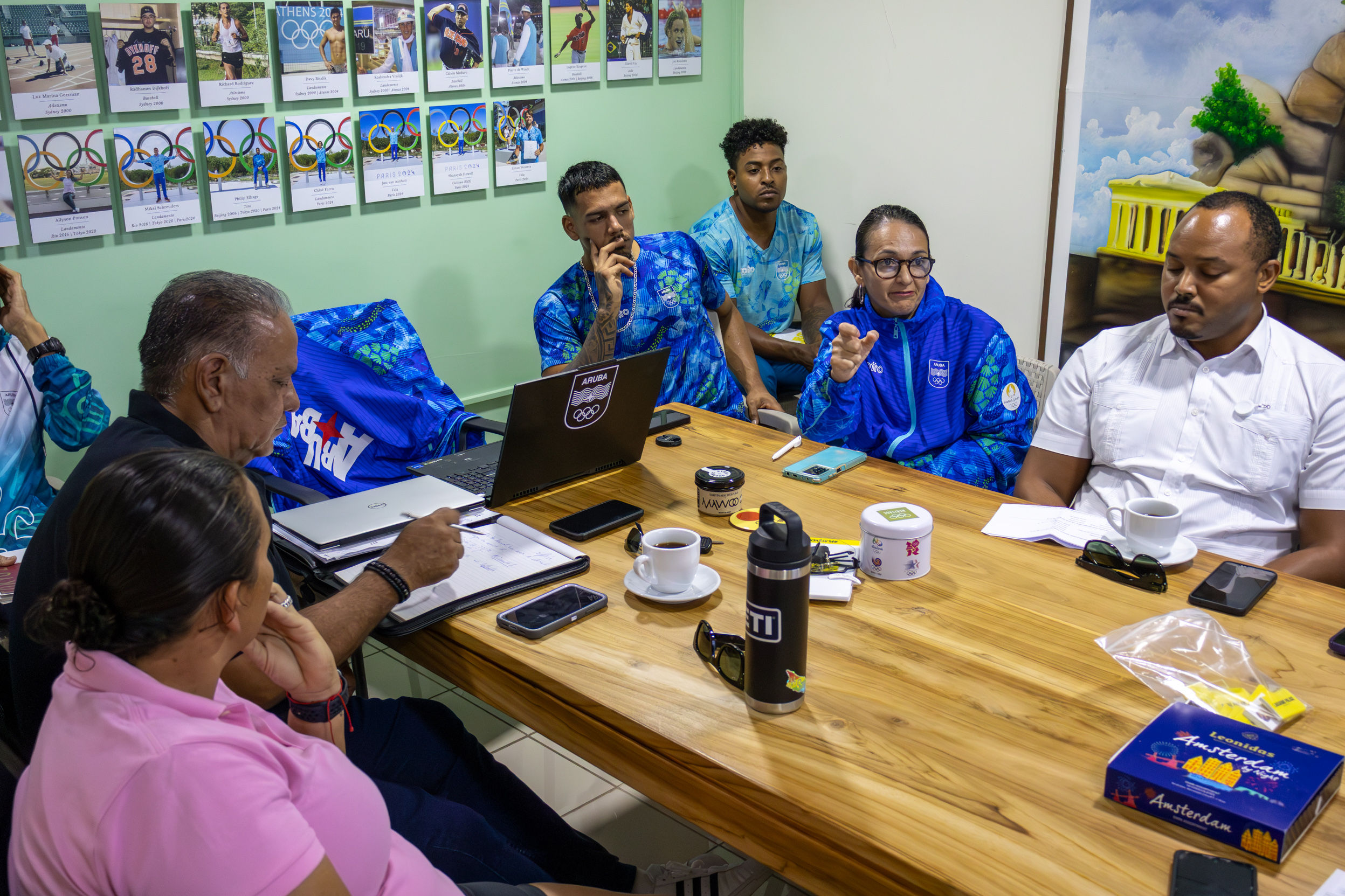 A Reuni Cu Aruba Aquatics Federation Riba Preseleccion Y Plan Di Entrenamento 3