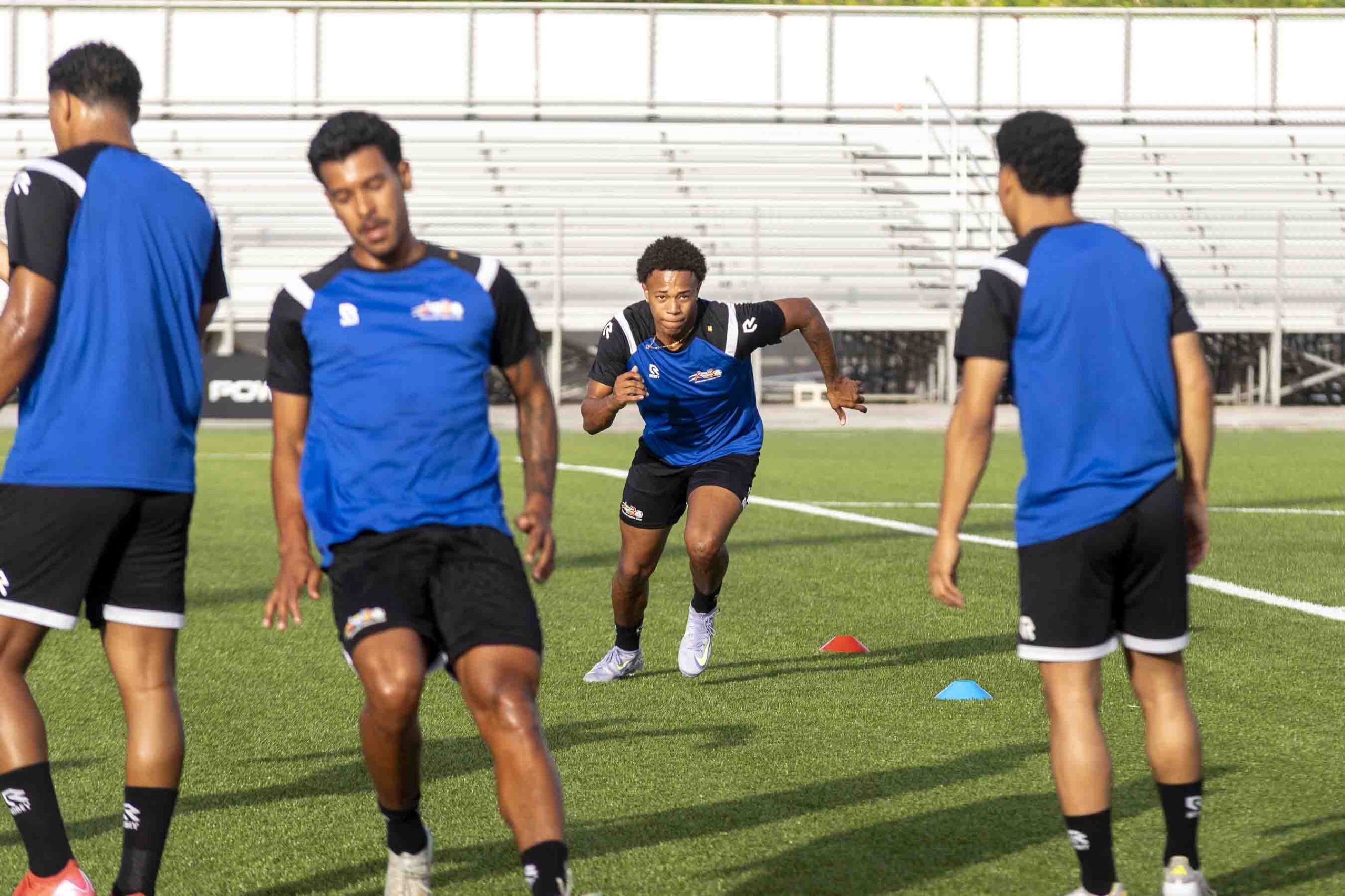 Seleccion Nacional Di Aruba A Tuma Su Entrenamiento Oficial Prome Cu Wega Importante Contra Barbados 160 20250603 Img 9412 Scaled