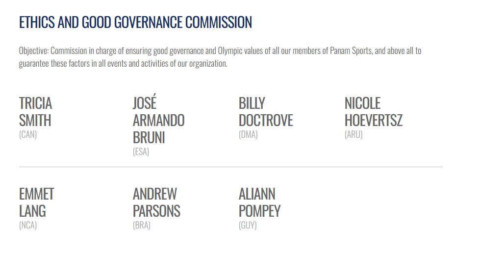 Wanda Broeksema Y Nicole Hoevertsz Nombra Den Comisionnan Di Panamsports 160 3