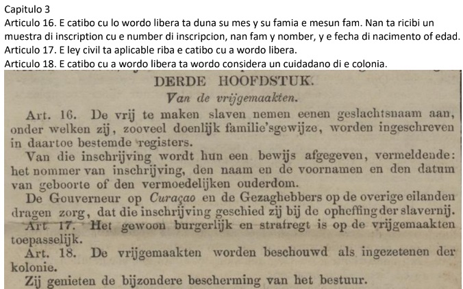 162 Aña Liberacion Di Esclavitud Na Aruba 161 9 1
