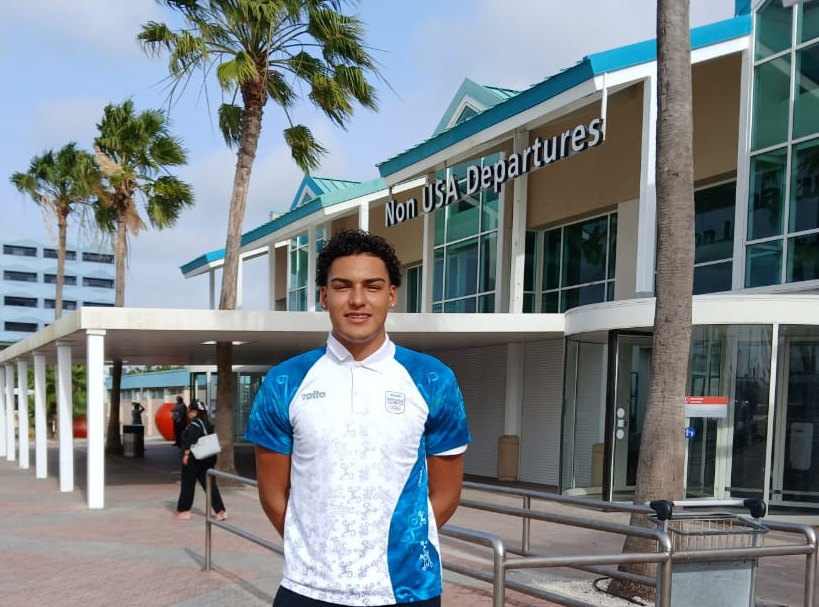 Atleta Di Landamento Jaydon Croes Presente Na E Athletes Forum Na Laussane Suisa