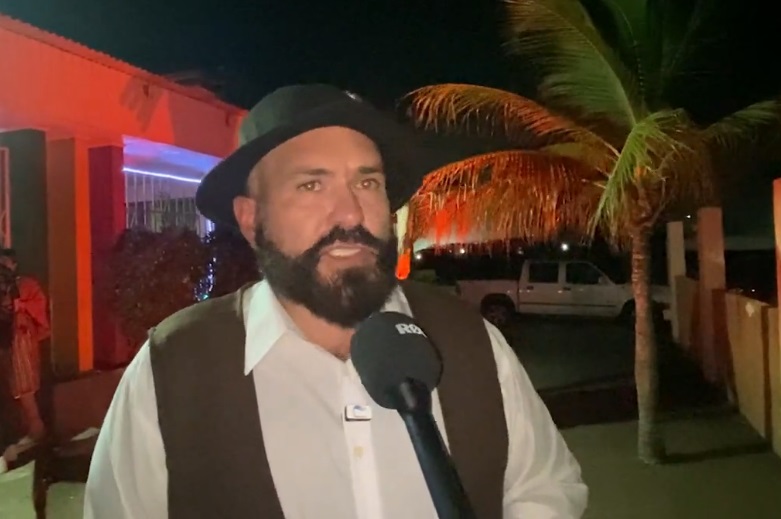 Nelio Da Silva Consul Honerario Di Portugal Y Presidente Di Asosacion Cultural Portuguesa