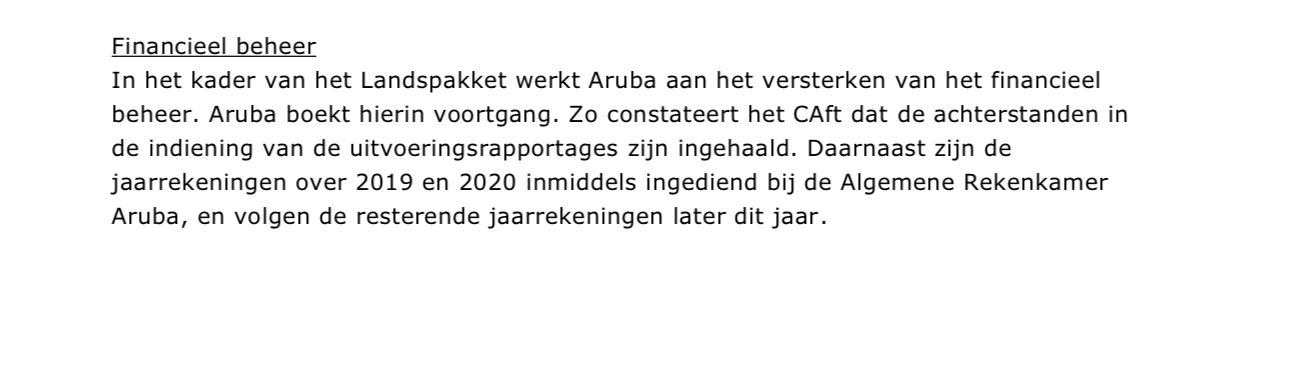 Financieel