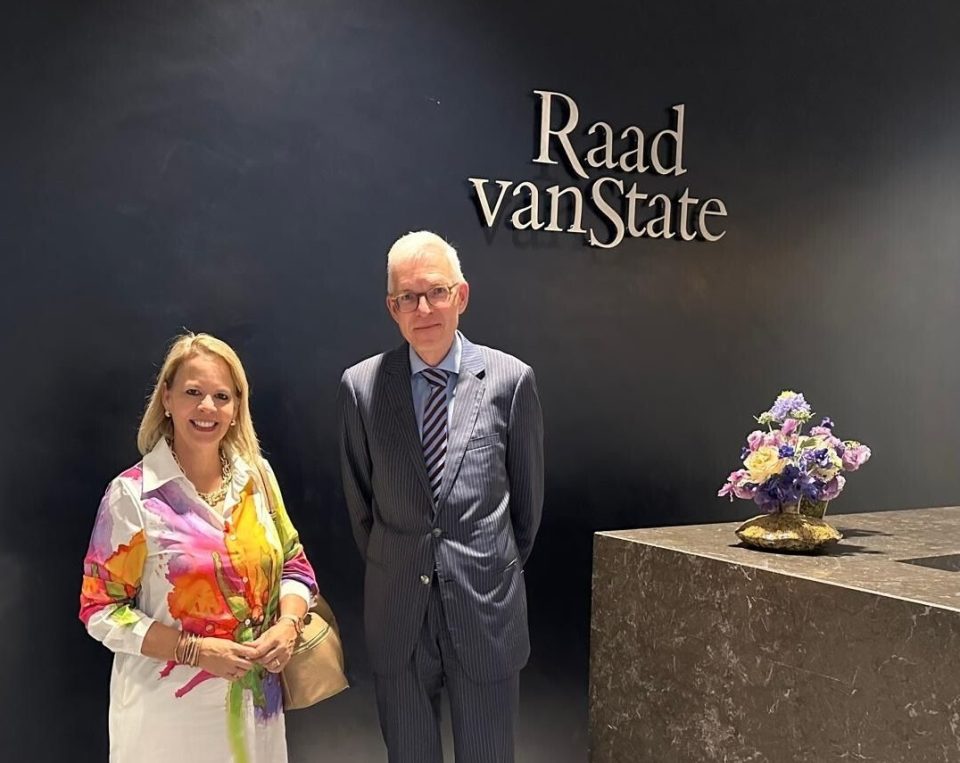 Parlamentario Wever Croes A Reuni Cu Raad Van State Y Tweede Kamer Na Hulanda