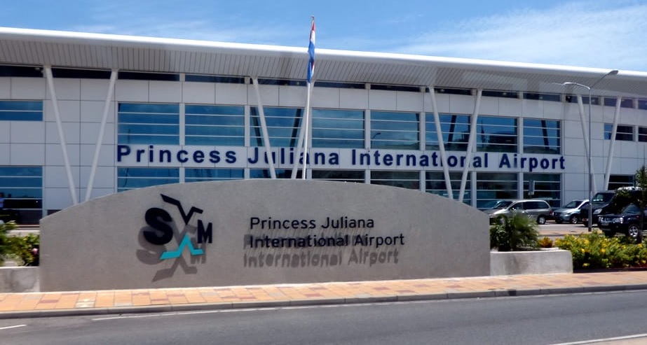 The Princess Juliana International Airport