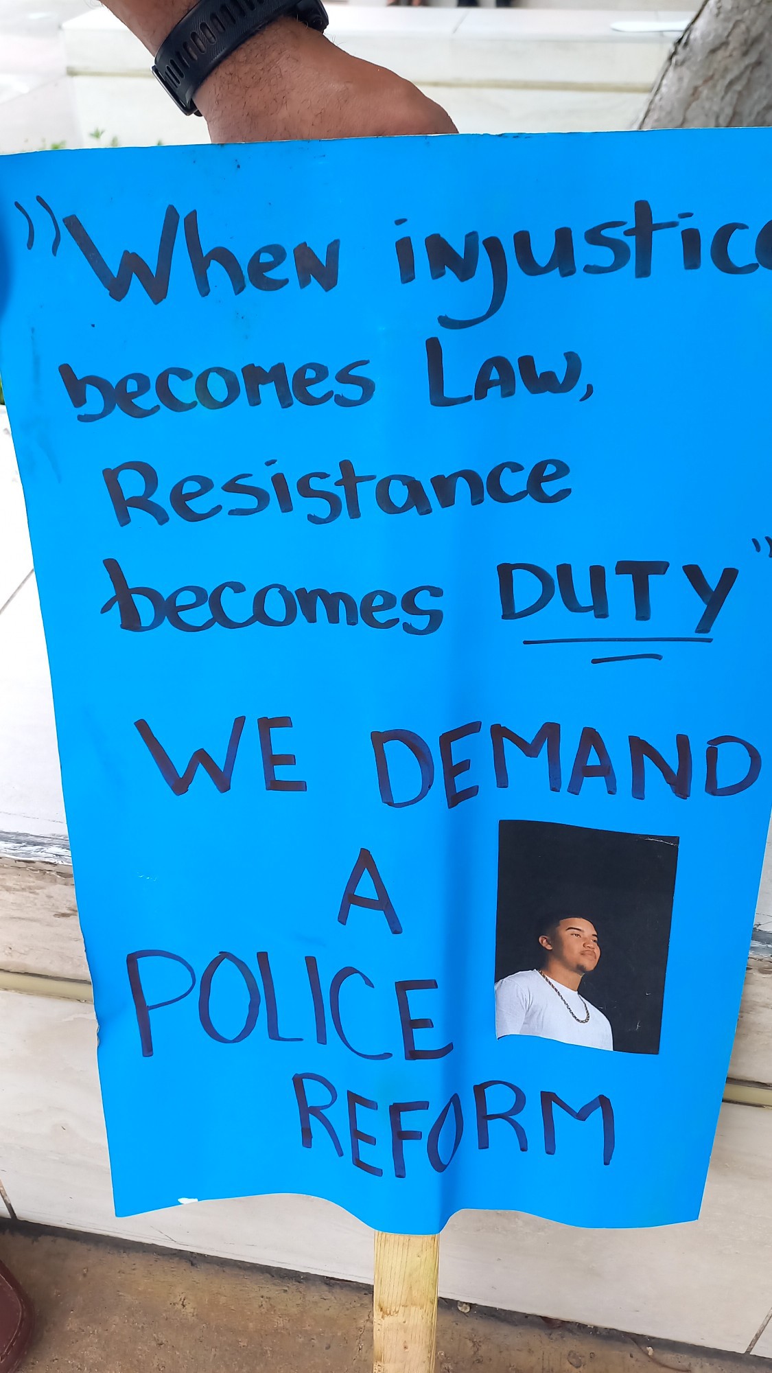 Protesta Ayden Lanoy 4