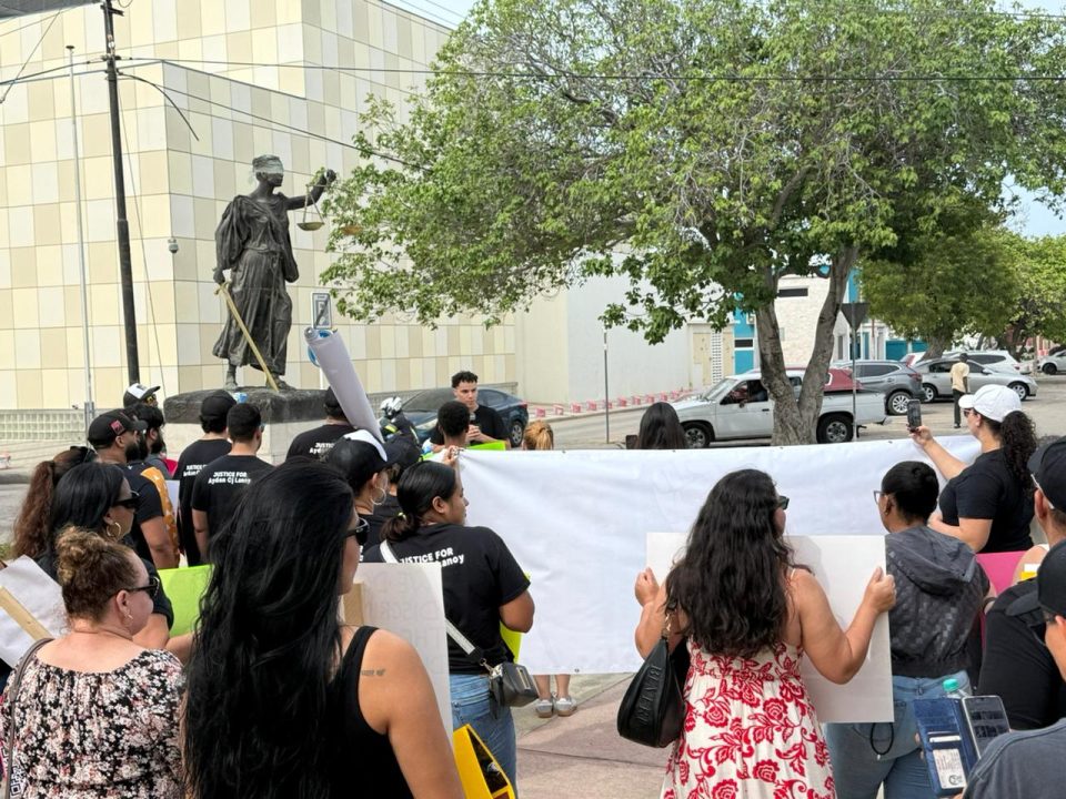 Protesta Ayden Lanoy 8