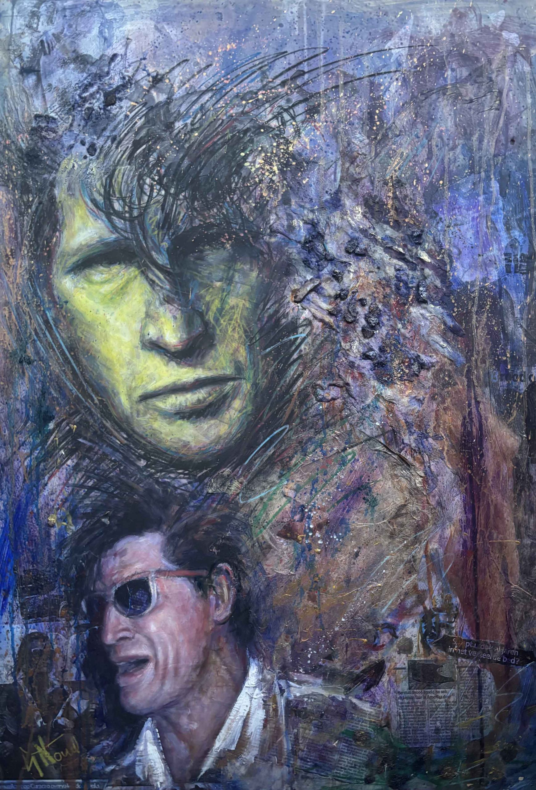 Dutch Jazz Broodkruimels. In Mixed Media Scaled