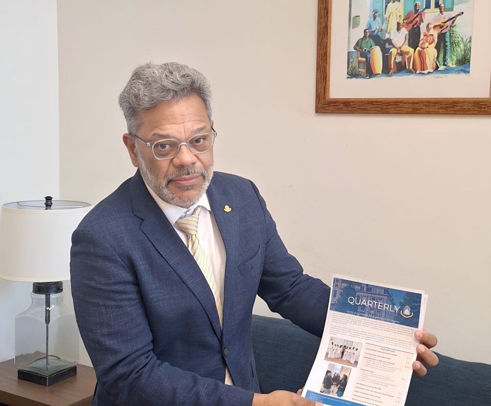 Minplen Prime Minister Revealing 2Nd Quarter Edition Of Sxm House Newsletter