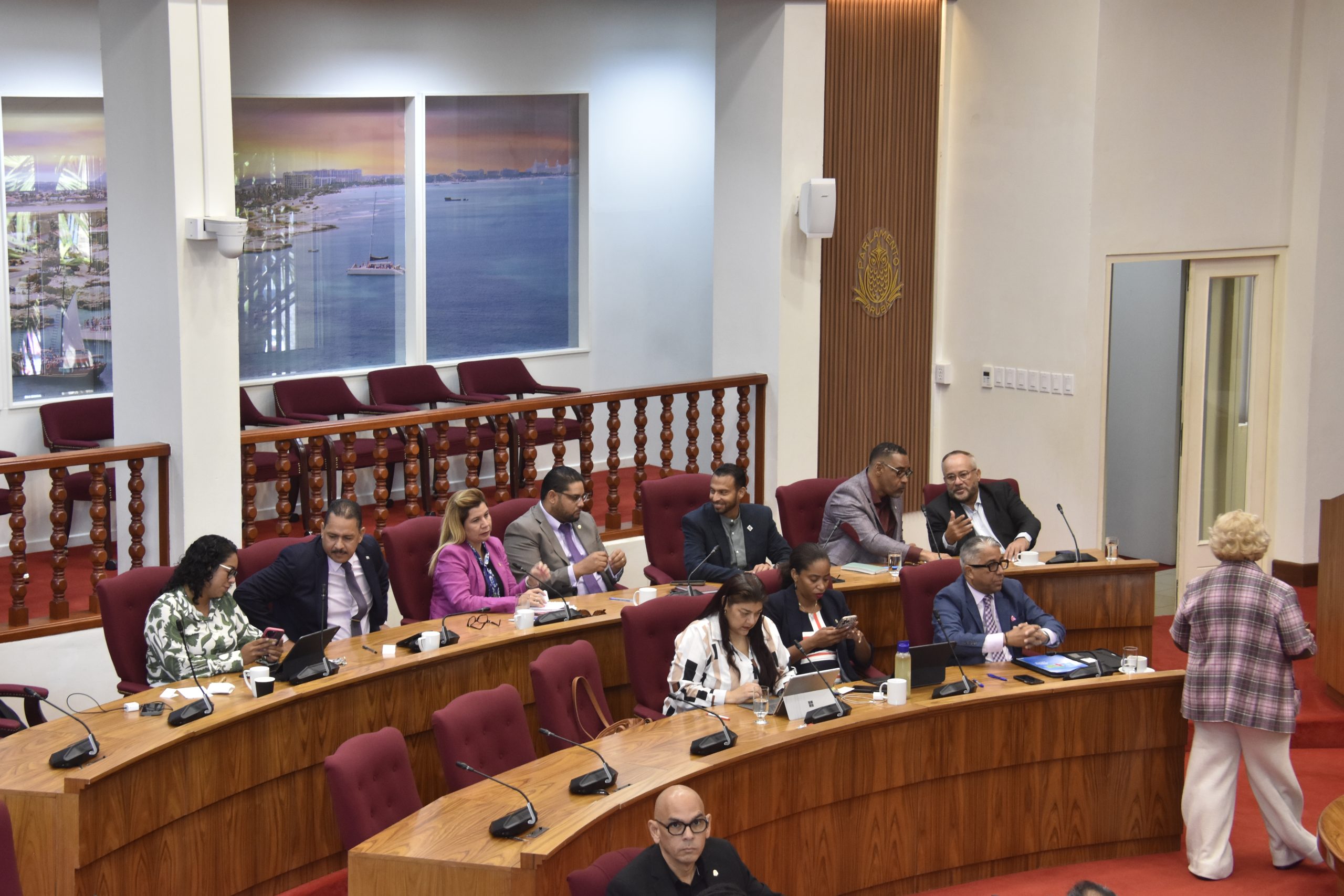 Parlamento Di Aruba A Vota Pa Marlon Sneek Como Presidente Di Parlamento Y Munzaninn Wever Pa Vice Presidente 161 Aaa9308 Scaled