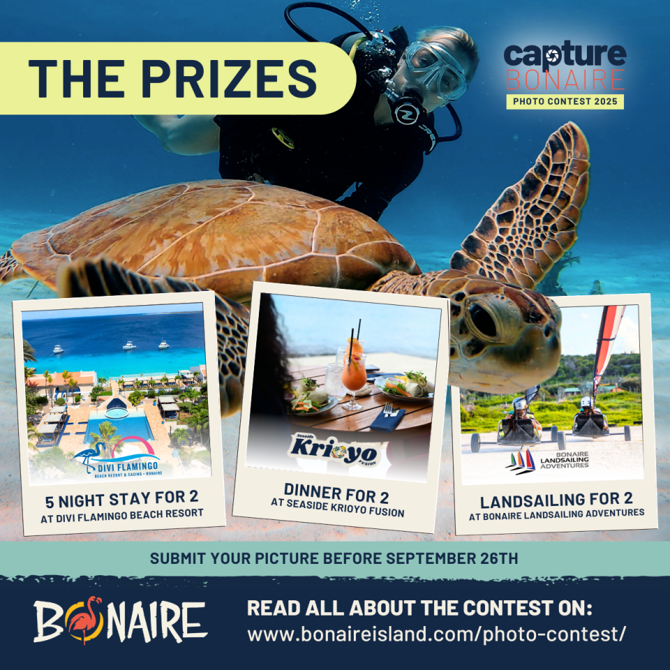 Capture Bonaire Prizes