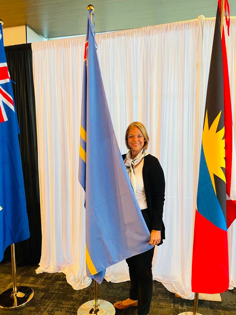 Presidente Wanda Broeksema A Representa Coa Na Asamblea General Di Canoc 162 4 1
