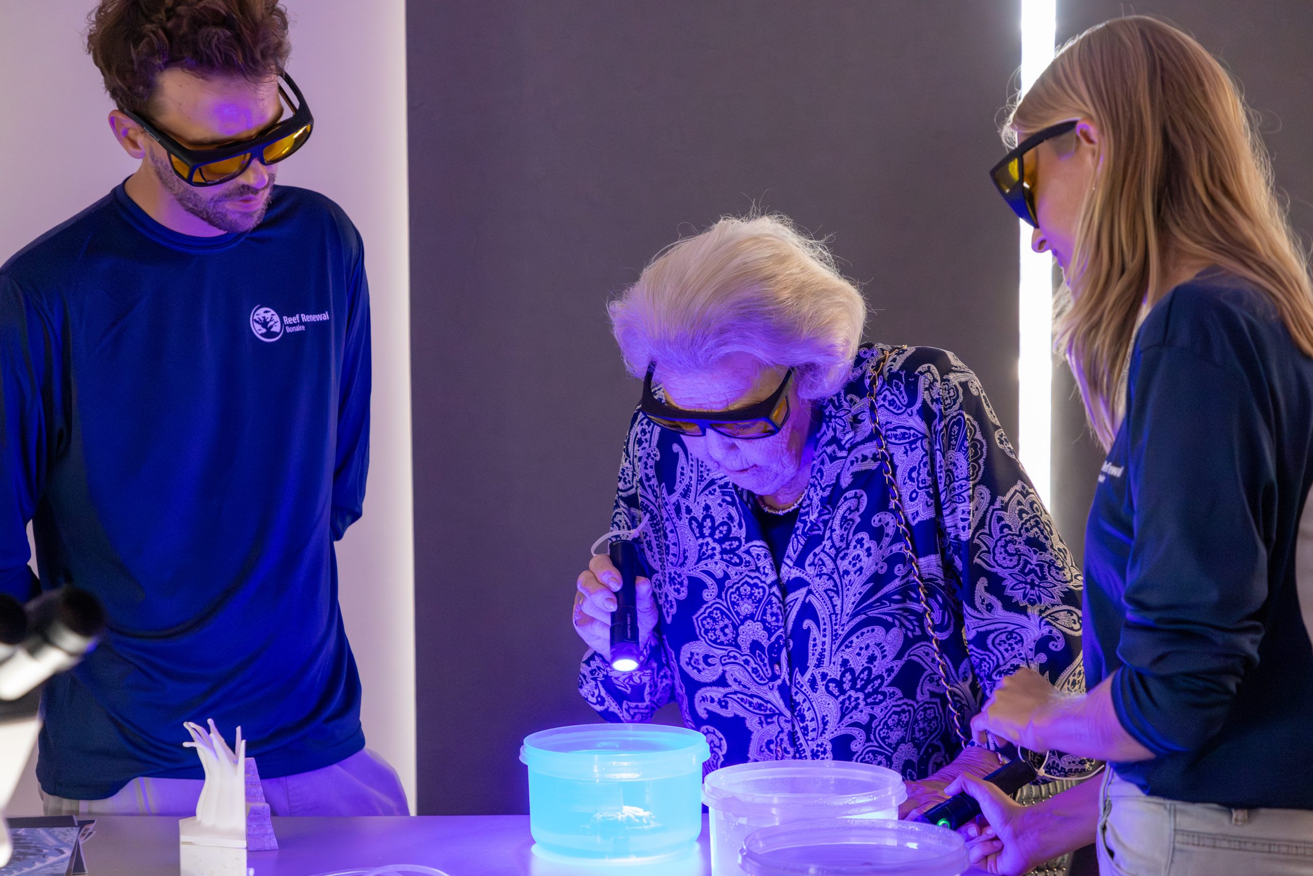 Princess Beatrix Highlights Nature Conservation And Community Initiatives On Bonaire And St. Eustatius 165 Princess Beatrix With Rrfb. Photo Credit Dcna And Skyview Bonaire Scaled
