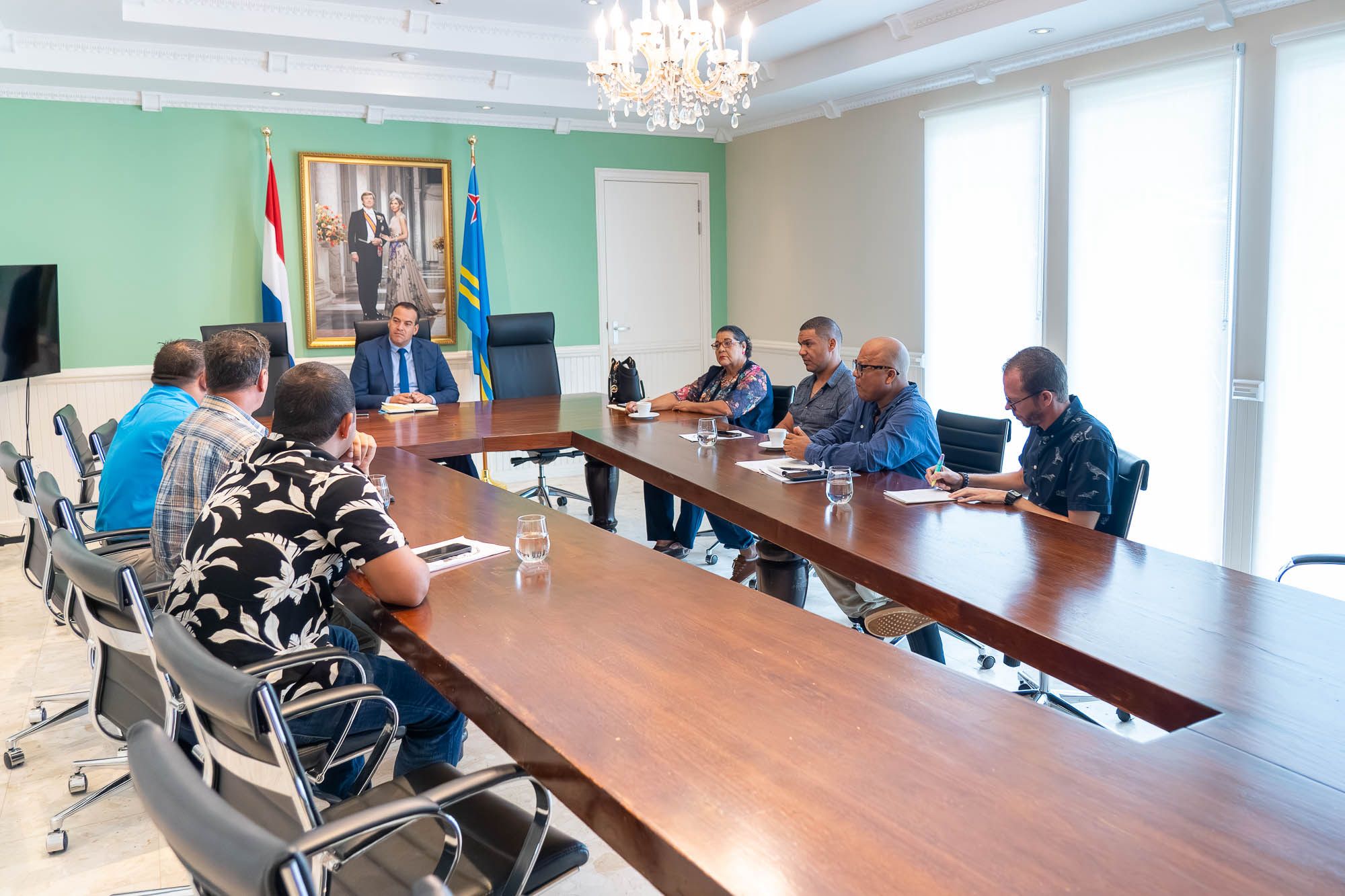 Minister Wever Ta Reuni Cu Comision Pro Cunukeronan Arubiano: Hunto Pa Busca Solucion Pa E Sector Di Agricultura Tradicional 160 Whatsapp Image 2025 11 03 At 12.12.10 Pm