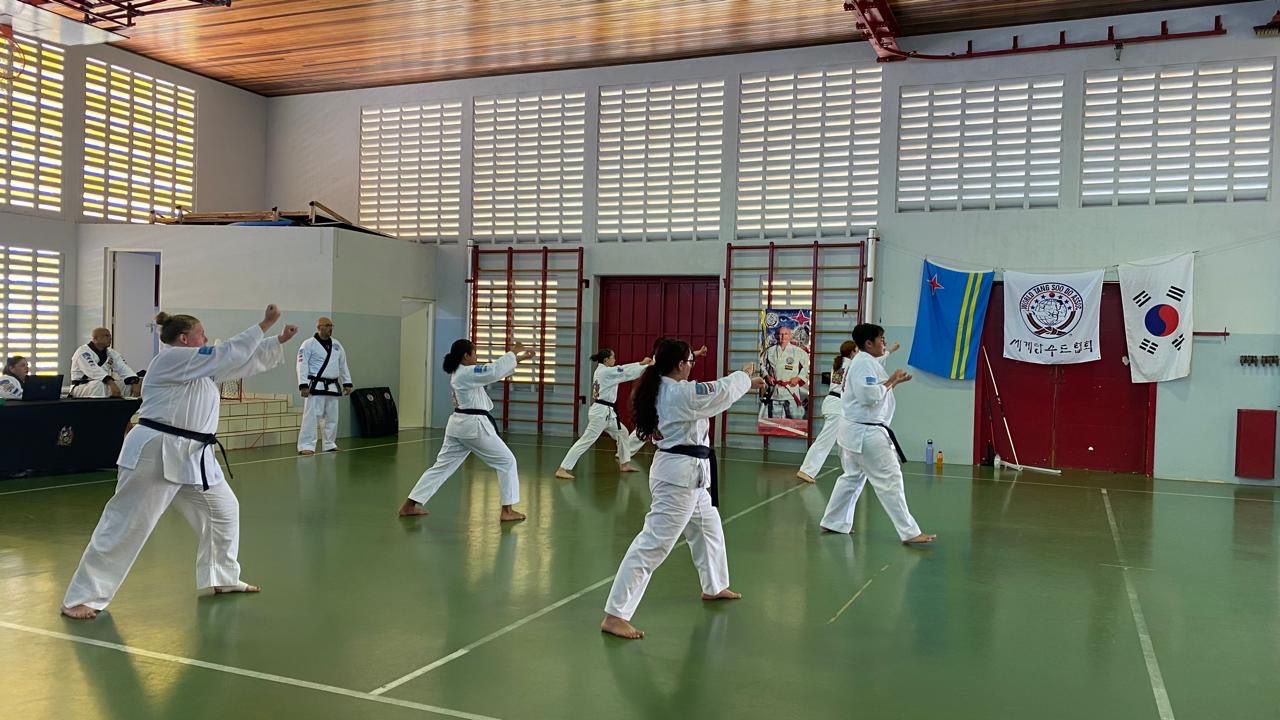 Aruba Tang Soo Do Federation En Gihae Tang Soo Do Studio Willen Hun Leerlingen Van Harte Feliciteren Met Het Succesvol Behalen Van Hun Black Belt-Examen Voor 1Ste Dan En 2De Dan Op Zaterdag 8 November 2025 160 Whatsapp Image 2025 11 20 At 2.11.57 Pm