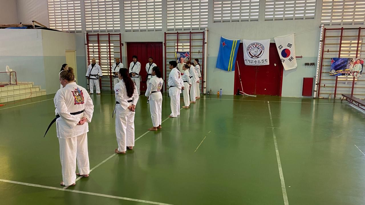Aruba Tang Soo Do Federation En Gihae Tang Soo Do Studio Willen Hun Leerlingen Van Harte Feliciteren Met Het Succesvol Behalen Van Hun Black Belt-Examen Voor 1Ste Dan En 2De Dan Op Zaterdag 8 November 2025 163 Whatsapp Image 2025 11 20 At 2.11.58 Pm