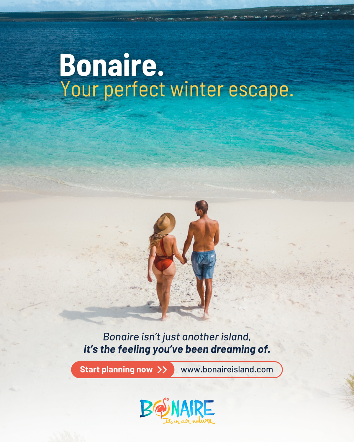 Winter Escape Campaign Bonaire Island