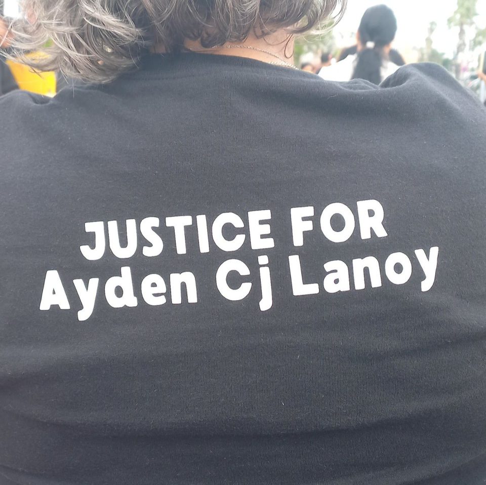 Protesta Ayden Lanoy 7