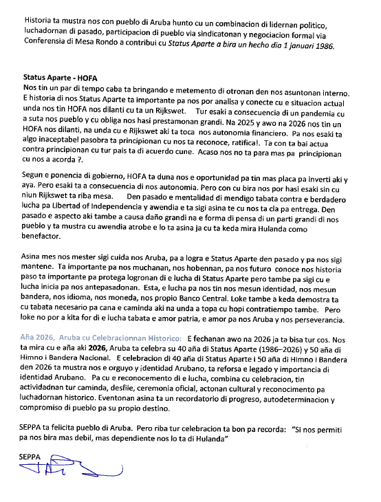 Demonstration Against Hofa Organized By Aruba Unions 169 2