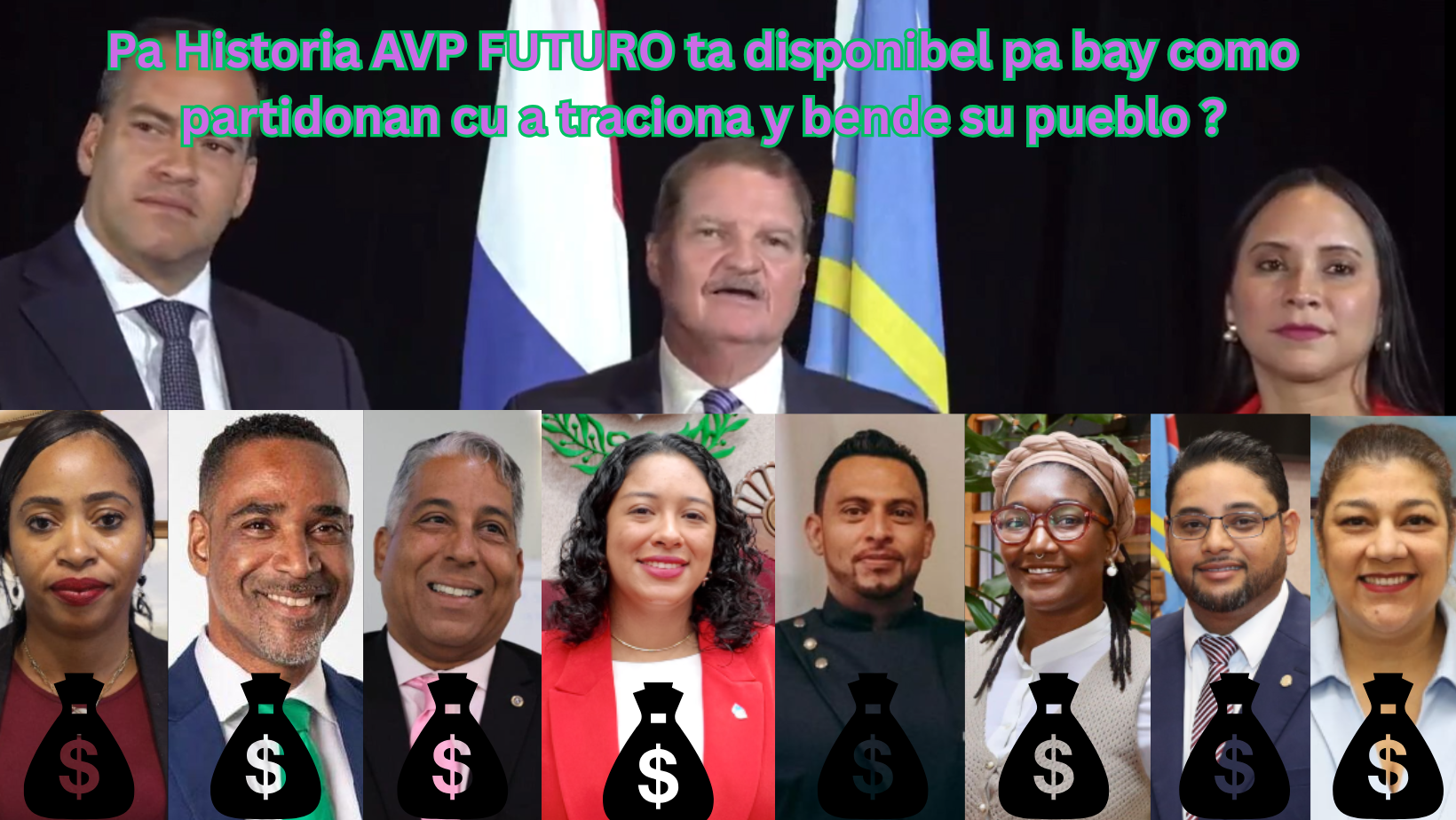 Is Shon A. Eman own son handing back the struggle of all those who fought and sacrificed to the Netherlands?