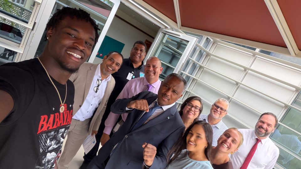 Minister Dowers Gives The Baba Yaga Damian Pinas Recognition 1