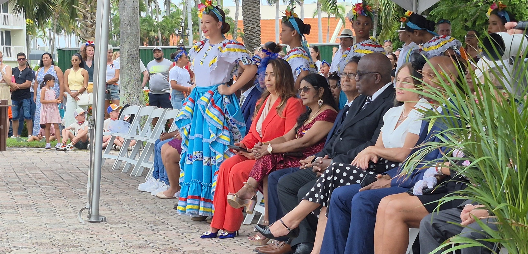 King’s day ceremony at Wilhelmina Park: A desolate view and lack of political presence