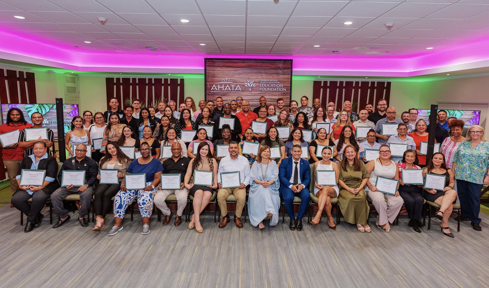 Large Group of Supervisors Achieves Certification in Workshops Offered by AHATA