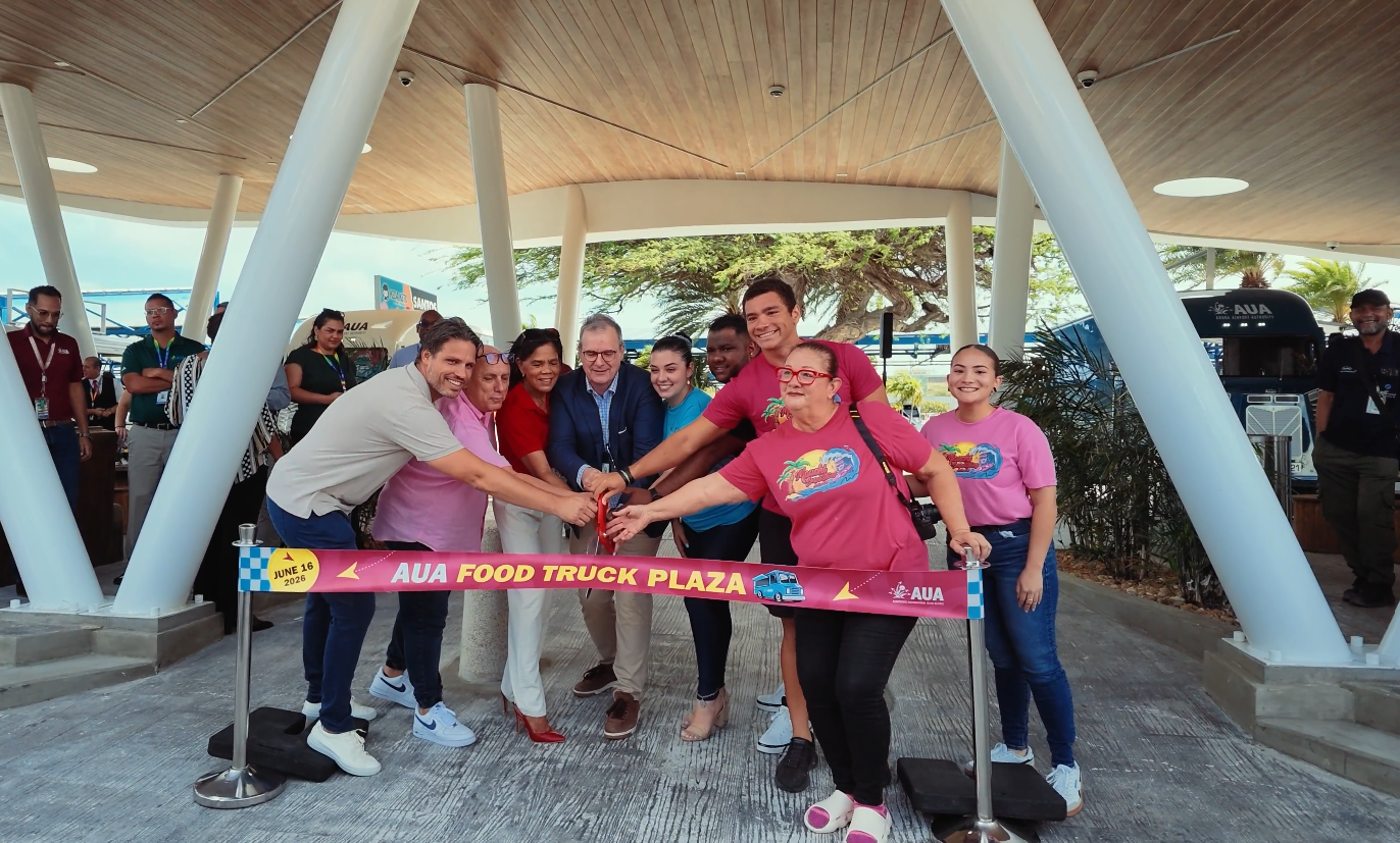 Aruba Airport Authority A Habri Oficialmente Aua Food Truck Plaza 161 2
