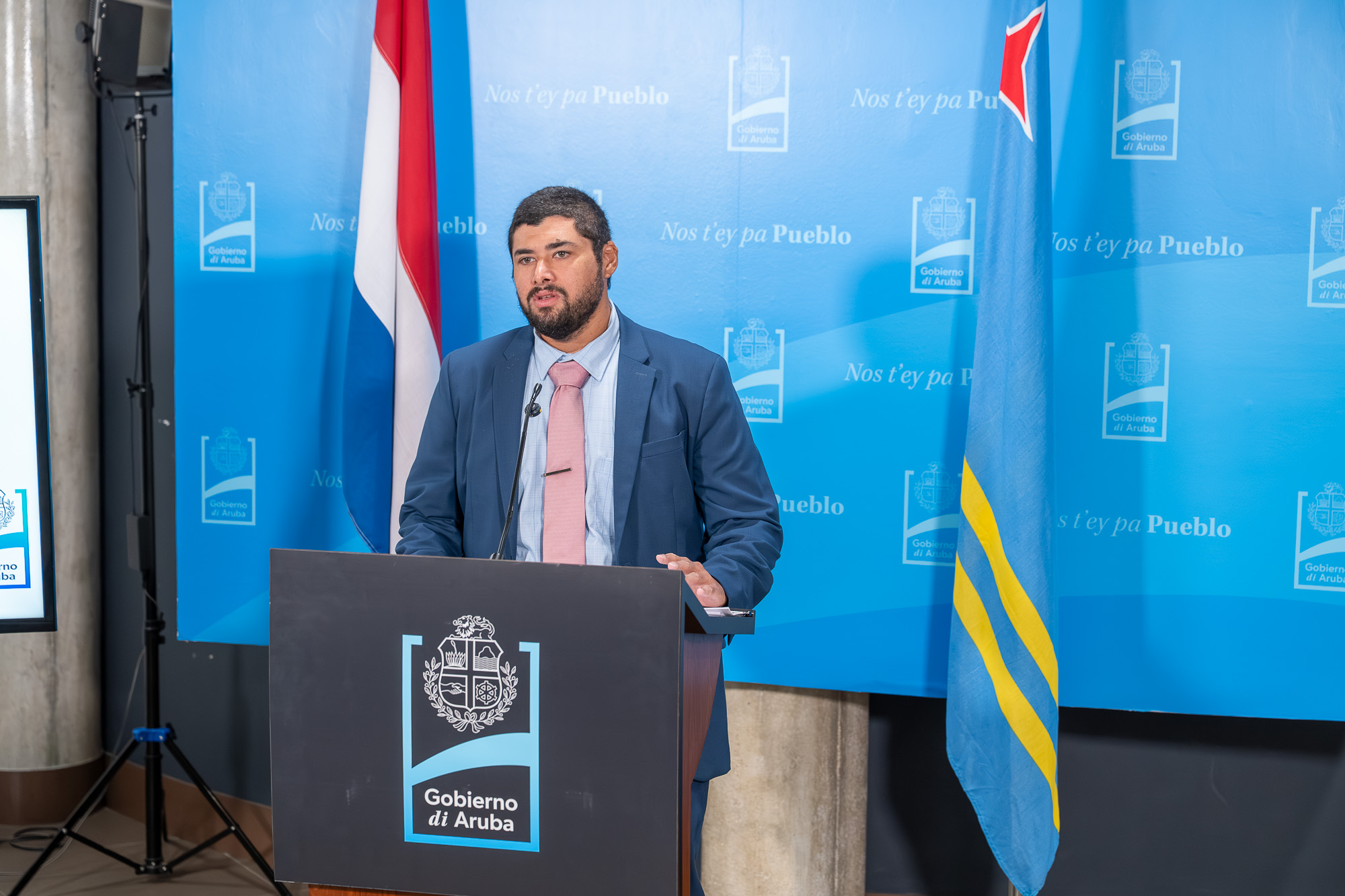 Minister Geoffrey Wever: Economy Will Grow And Surpass 8 Billion Florins In 2026 161 Dsc 7859